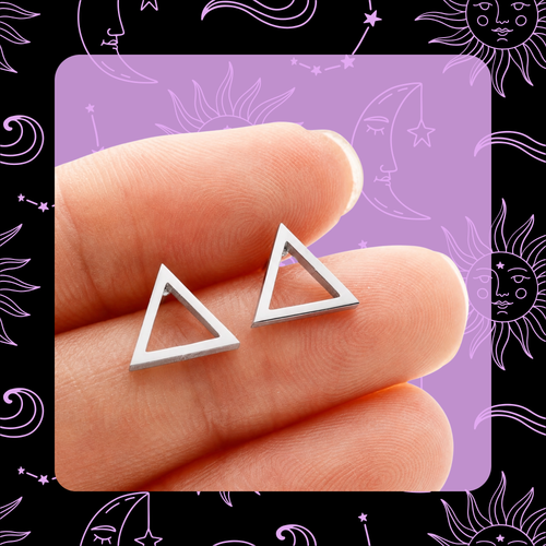 Ascension Triangle Stainless Steel Studs